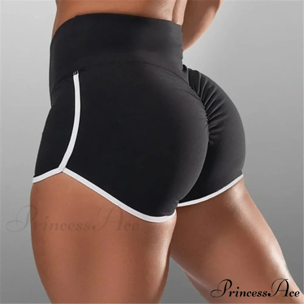 High Waist Elasticated Seamless Sport Shorts - Image 6