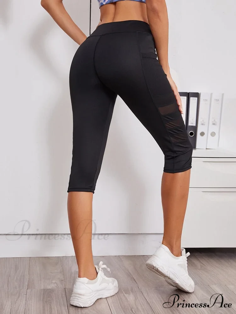 High Waisted Athletic Yoga Pants
