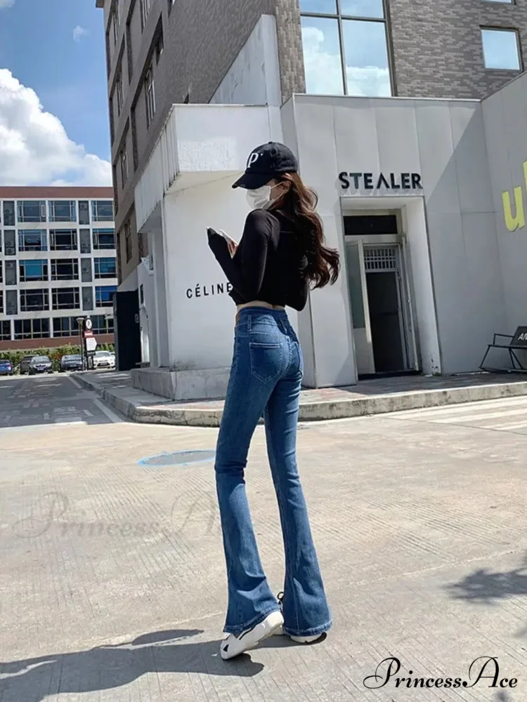 Vintage Harajuku Teenagers Y2k Aesthetic Clothing Autumn Baggy Fashion Clothes for Women's Jean