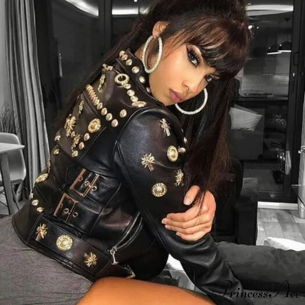 MAYA Elegant LEATHER JACKET