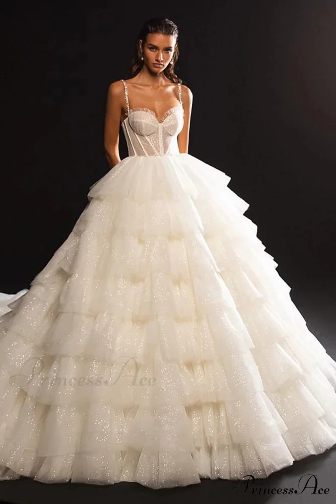 Passion Sparkle Graceful Wedding Dress